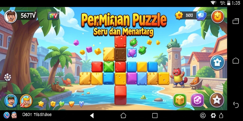 Tampilan gameplay menantang dan unik dari 567TV.
