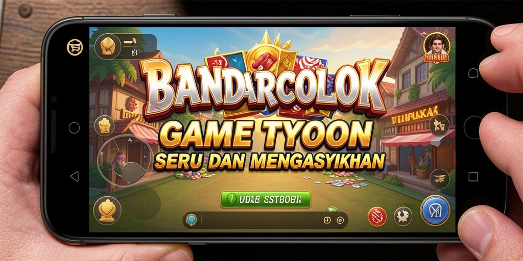 Tampilan gameplay BANDARCOLOK yang menegangkan dan menarik.