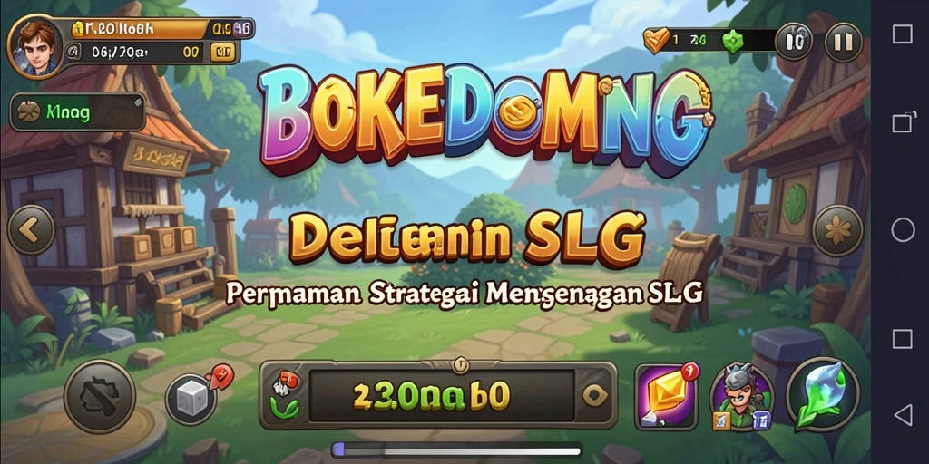 Tampilan gameplay BOKEDOMINO yang penuh strategi dan ketegangan.