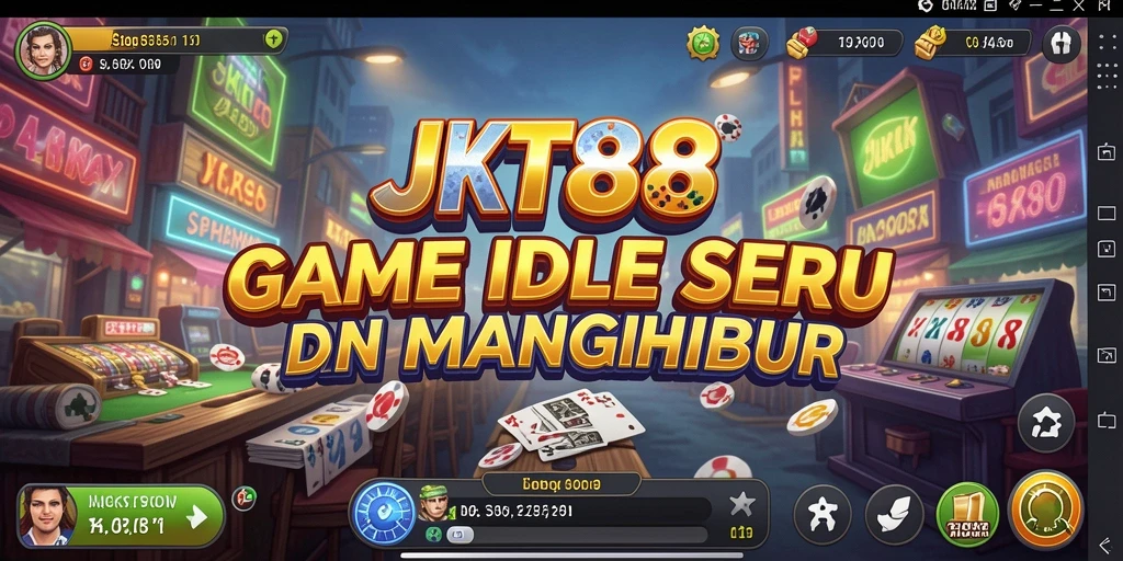 Tampilan gameplay JKT88 yang menarik dengan karakter dan lingkungan yang ceria.