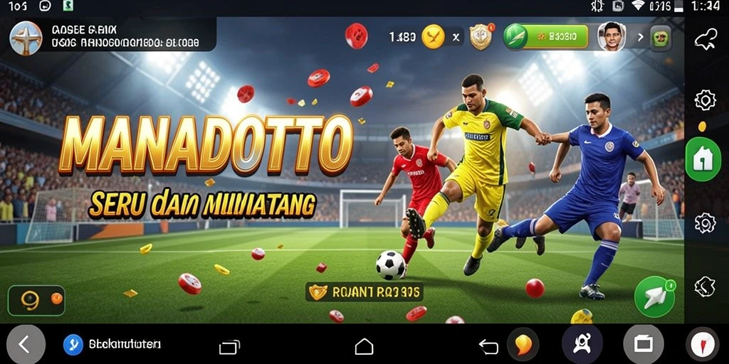 Tampilan gameplay seru dari MANADOTOTO yang penuh tantangan.