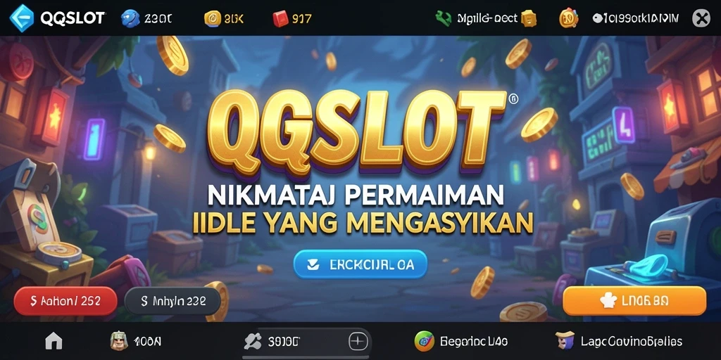 Tampilan gameplay yang santai dan menghibur dalam QQSLOT.