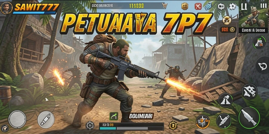 Tampilkan aksi seru dari gameplay SAWIT777 dalam TPS.