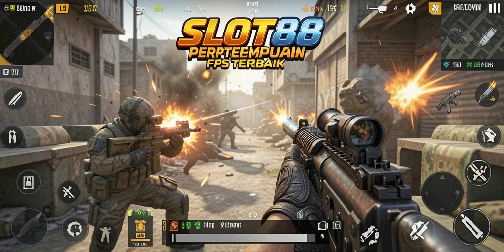Gameplay seru SLOT88 dengan aksi tembakan yang cepat.