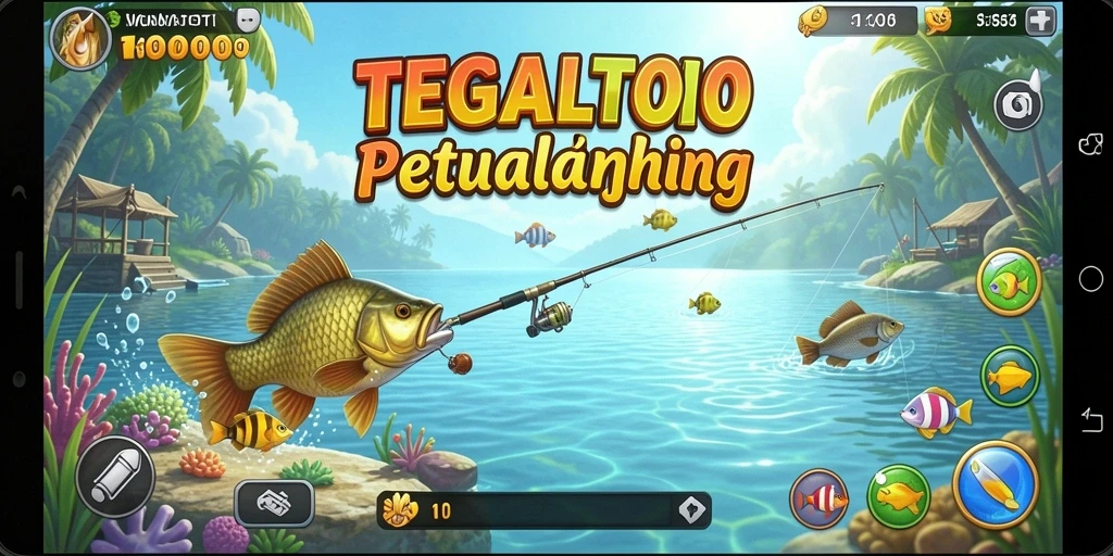 Tangkapan ikan besar di game TEGALTOTO yang menantang.